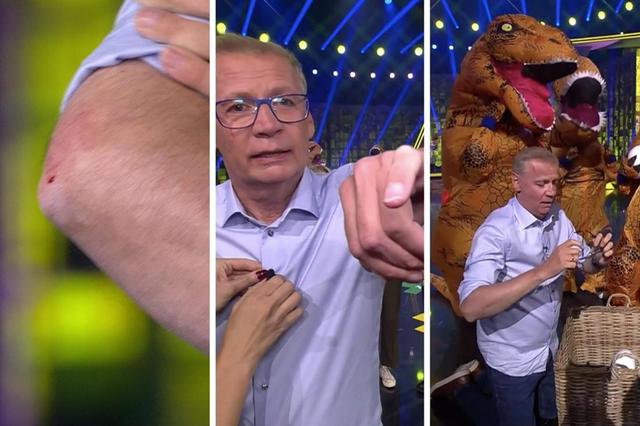 Günther Jauch verletzt sich bei "Denn sie wissen nicht, was passiert" - Moderator geht bis an seine Grenzen Günther Jauch verletzt sich bei "Denn sie wissen nicht, was passiert" - Moderator geht bis an seine Grenzen