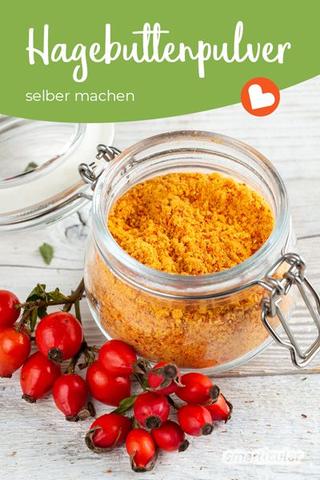 Natürliches Wundermittel: Hagebuttenpulver einfach selber machen Natürliches Wundermittel: Hagebuttenpulver einfach selber machen