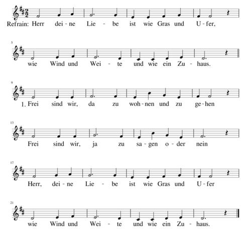 Freiheit in Gott: Die Bedeutung des Liedes "Herr, deine Liebe ist wie Gras und Ufer" Freiheit in Gott: Die Bedeutung des Liedes "Herr, deine Liebe ist wie Gras und Ufer"