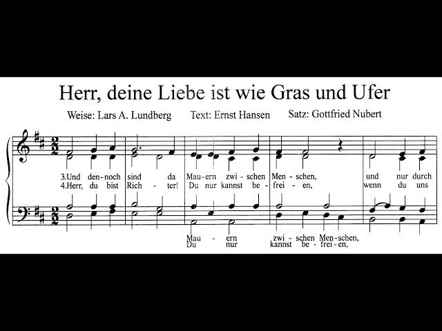 Die Botschaft von "Herr, deine Liebe ist wie Gras und Ufer" Die Botschaft von "Herr, deine Liebe ist wie Gras und Ufer"