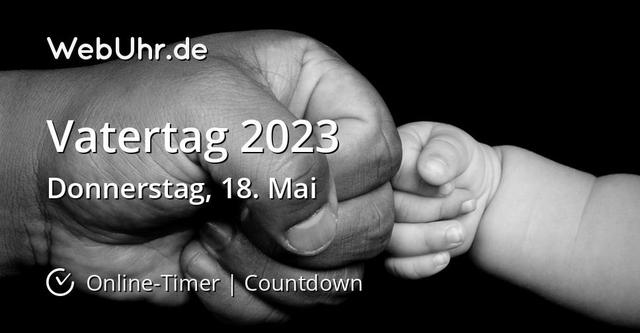 Wichtige Daten für den Herrentag im Jahr 2023 Wichtige Daten für den Herrentag im Jahr 2023