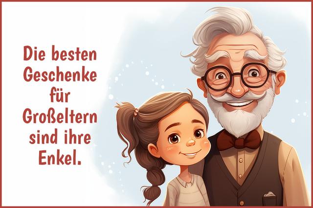 Herzliche Wünsche von Großeltern an ihr Enkelkind Herzliche Wünsche von Großeltern an ihr Enkelkind