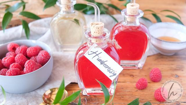Kreative Küche: Mit diesem Rezept kannst du deinen eigenen Himbeeressig zaubern
