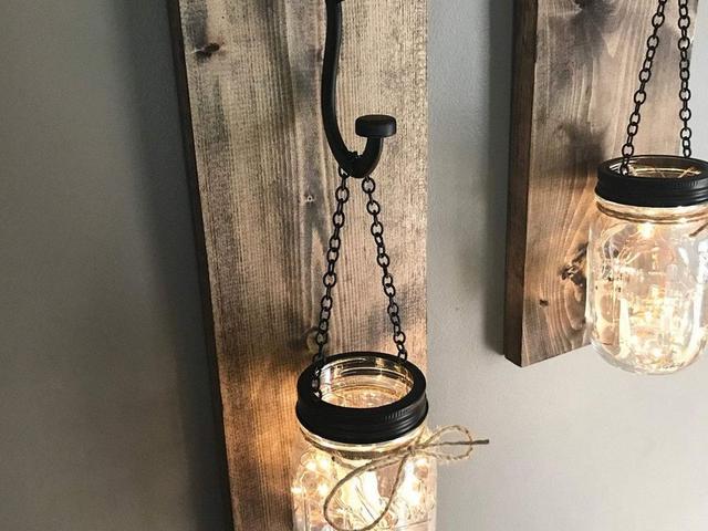 DIY Projekt: Moderne Wandlampe aus Hirnholz selber bauen