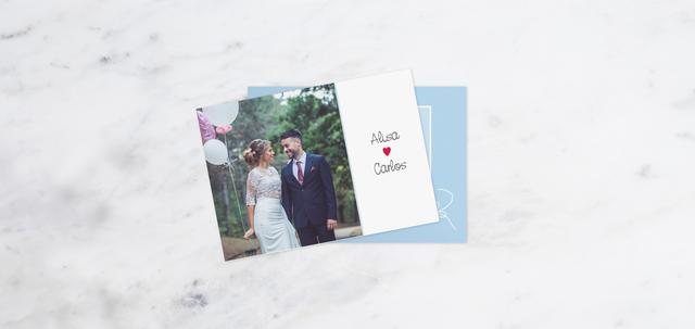 Persönliche Hochzeitskarten mit Foto gestalten - Erinnerungen festhalten Persönliche Hochzeitskarten mit Foto gestalten - Erinnerungen festhalten