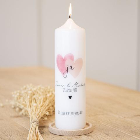Gestalten Sie Ihre Traum-Hochzeitskerze nach Ihren Wünschen Gestalten Sie Ihre Traum-Hochzeitskerze nach Ihren Wünschen