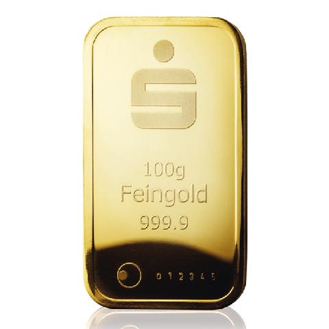 Preise für 100g Goldbarren bei der Sparkasse im Überblick Preise für 100g Goldbarren bei der Sparkasse im Überblick