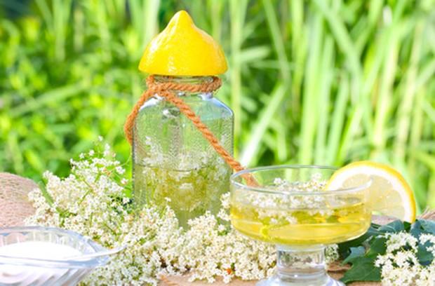 Frischer Holundersirup in wenigen Schritten selbst herstellen Frischer Holundersirup in wenigen Schritten selbst herstellen