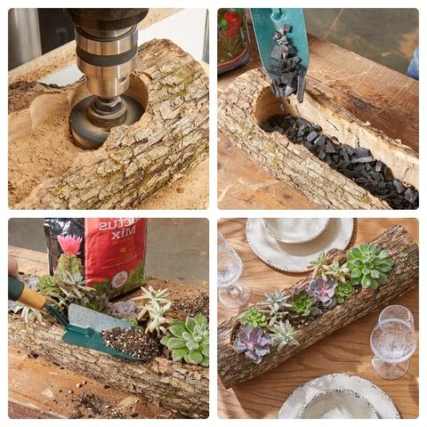 Natürliche Holz Deko für draußen: DIY-Projekte für einen gemütlichen Außenbereich