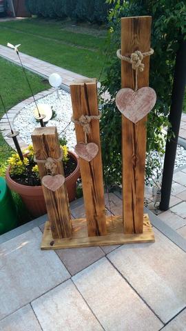 Rustikale Holzbalken Deko für den Garten: DIY-Ideen und Inspiration