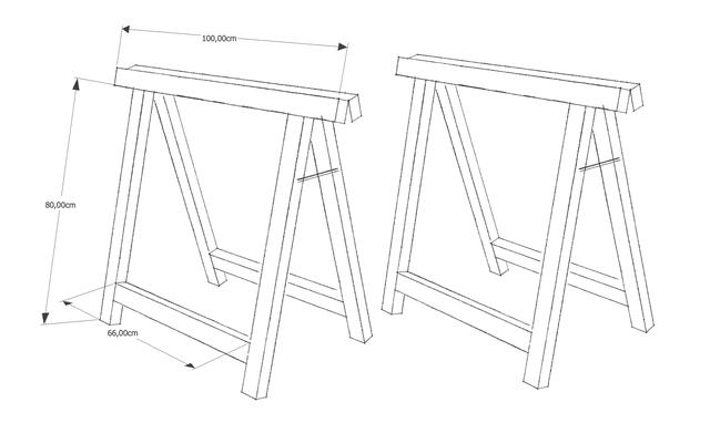 Geld sparen mit Eigenbau: Anleitung für einen kostengünstigen Holzbock zum Selbermachen Geld sparen mit Eigenbau: Anleitung für einen kostengünstigen Holzbock zum Selbermachen
