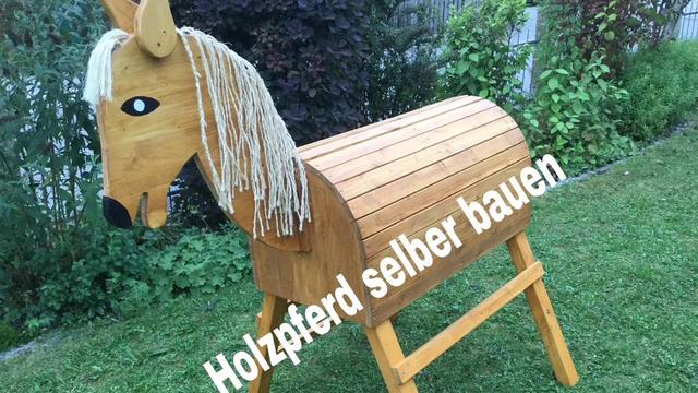 Basteln mit Holz: Wie du ein eigenes Pferd aus Holz baust