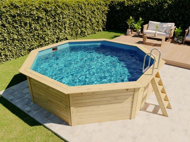 Einfacher Aufbau: Holzpool im eigenen Garten Einfacher Aufbau: Holzpool im eigenen Garten