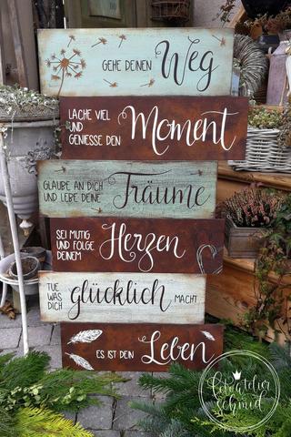 Holzschilder selber machen: Ideen für die persönliche Gestaltung Holzschilder selber machen: Ideen für die persönliche Gestaltung