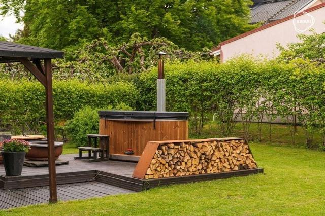 Entspannung im eigenen Garten: Hot Tub selbstgebaut Entspannung im eigenen Garten: Hot Tub selbstgebaut