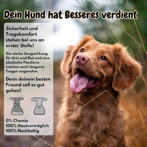 Nachhaltige Lösung für inkontinente Hunde: Hundewindeln selber machen Nachhaltige Lösung für inkontinente Hunde: Hundewindeln selber machen