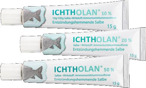 Die beste Wahl bei Nagelbettentzündungen und Abszessen: Ichtholan® Die beste Wahl bei Nagelbettentzündungen und Abszessen: Ichtholan®