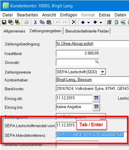 Mandatsreferenz: Eine individuelle Kennung für Zahlungseingänge Mandatsreferenz: Eine individuelle Kennung für Zahlungseingänge
