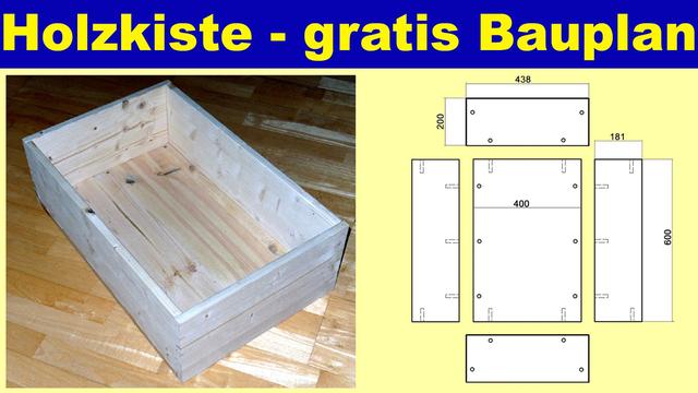 DIY-Projekt: Individuelle Holzkisten selber bauen DIY-Projekt: Individuelle Holzkisten selber bauen