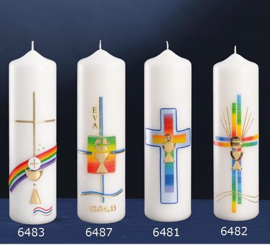 Kreative Ideen für die selbstgestaltete Kommunionkerze Kreative Ideen für die selbstgestaltete Kommunionkerze