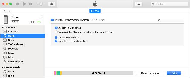 iTunes und iCloud: Synchronisierung von Inhalten auf verschiedenen Geräten