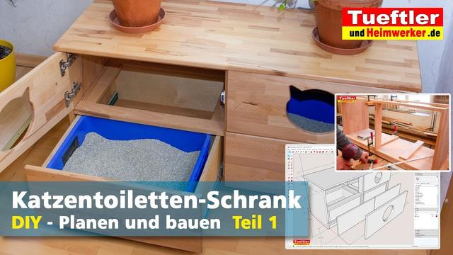 Do-It-Yourself Projekt: Einzigartiges Katzenklo zum Selberbauen Do-It-Yourself Projekt: Einzigartiges Katzenklo zum Selberbauen