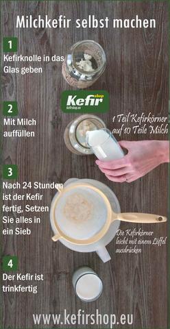Kefir selbst herstellen: Eine einfache Anleitung für zu Hause Kefir selbst herstellen: Eine einfache Anleitung für zu Hause