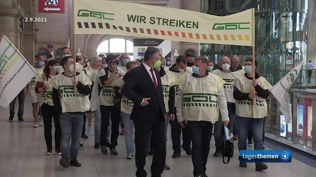Urabstimmung beendet Tarifkonflikt bei der Deutschen Bahn - Streikgefahr vorerst gebannt