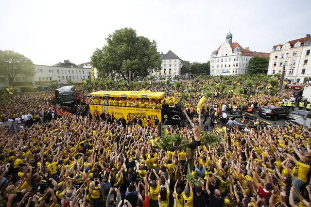 Borussia Dortmund verliert knapp die Meisterschaft: Keine Feierlichkeiten geplant