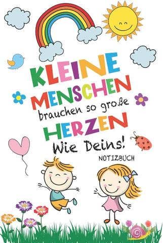 Dankeschön an alle mit großen Herzen: Karte für kleine Menschen Dankeschön an alle mit großen Herzen: Karte für kleine Menschen