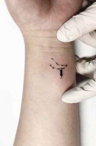 Persönliche und bedeutungsvolle Tattoos am Handgelenk: Kleine Symbole mit großer Wirkung