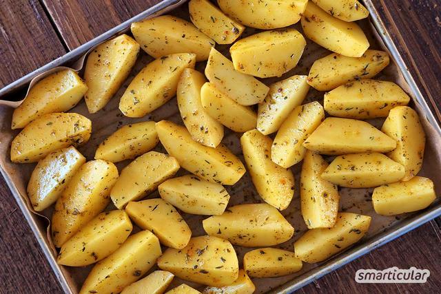 Knusprige Kartoffelecken: Einfaches Rezept zum Selbermachen Knusprige Kartoffelecken: Einfaches Rezept zum Selbermachen