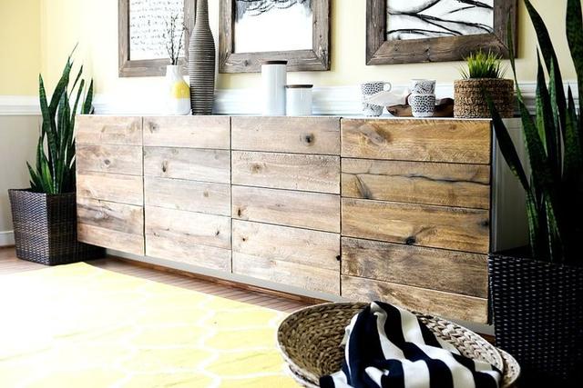 Kreative Idee: Selbstgebaute Kommode mit integriertem Sekretär