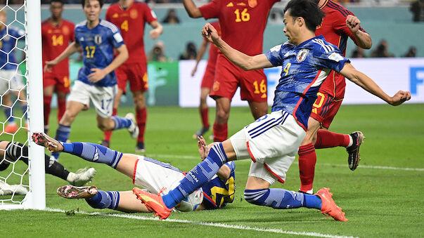 Aufregung um das vermeintlich irreguläre Tor Japans bei der WM 2022 Aufregung um das vermeintlich irreguläre Tor Japans bei der WM 2022