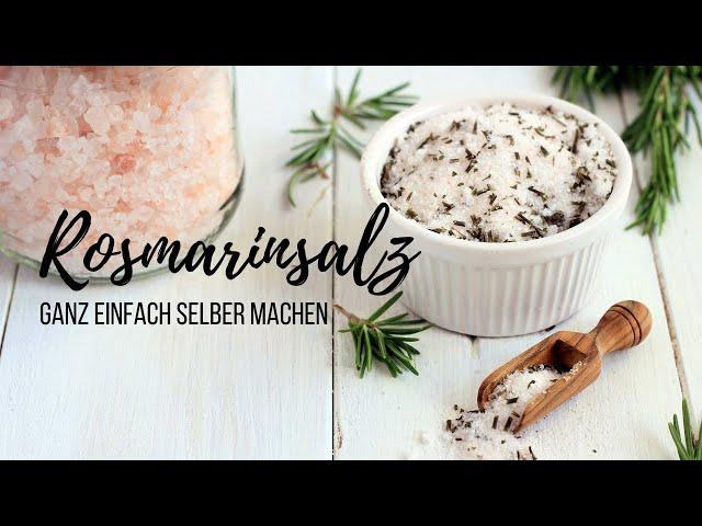 DIY-Küchenwunder: Schritt-für-Schritt-Anleitung für selbstgemachtes Rosmarinsalz