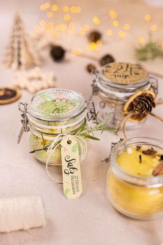 Kreative Geschenkidee: Selber gemachtes Rosmarinsalz zum Verschenken