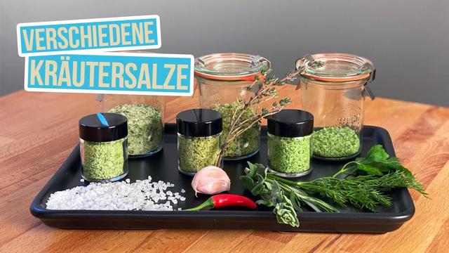 Gesund und lecker: Kräutersalz einfach selbst herstellen