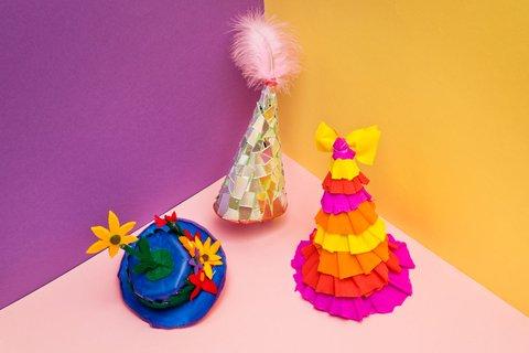 Lustige Narrenkappen selber basteln: Kreative Ideen für verrückte Hüte