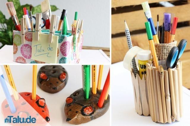 Individuelle Stiftehalter gestalten: Tipps und Tricks zum Selbermachen Individuelle Stiftehalter gestalten: Tipps und Tricks zum Selbermachen