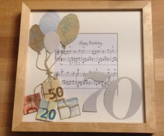 Bastelvorschläge für ein einzigartiges Geschenk zum 70. Geburtstag Bastelvorschläge für ein einzigartiges Geschenk zum 70. Geburtstag