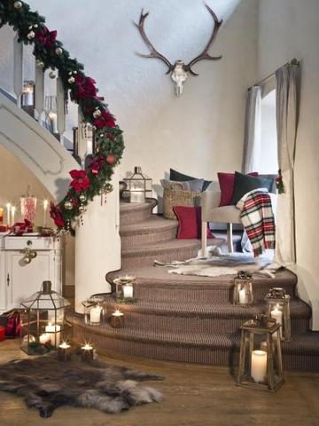 Schöne und einzigartige Weihnachtsdeko für den Eingangsbereich selber machen