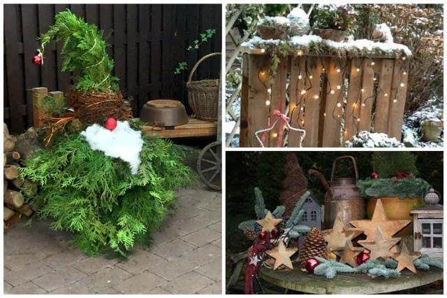 DIY-Weihnachtsdekoration für den Außenbereich des Hauseingangs: Kreative Ideen zum Nachmachen