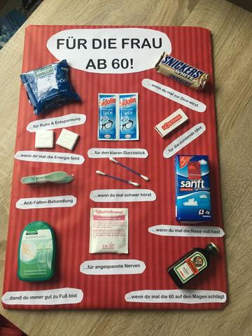 Persönliche und originelle Geschenke zum 60. Geburtstag selber basteln Persönliche und originelle Geschenke zum 60. Geburtstag selber basteln