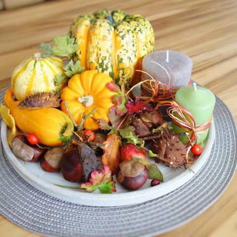 Kreative DIY-Ideen: Herbstdeko für den Tisch selber machen Kreative DIY-Ideen: Herbstdeko für den Tisch selber machen