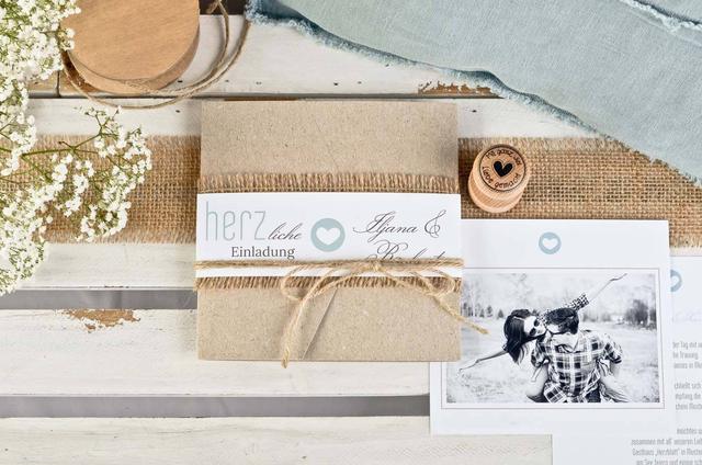 Ideen für selbstgemachte, einzigartige Hochzeitseinladungen
