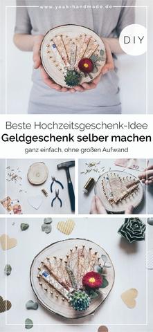 Geldgeschenke selber machen: Kreative Ideen für besondere Hochzeitspräsente