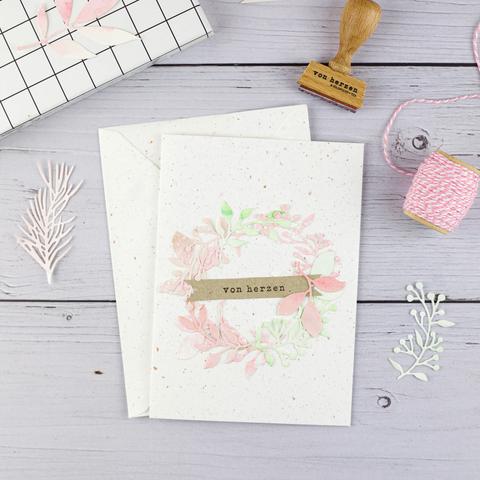 Do-it-yourself: Karten selber basteln mit Stempel und Co. Do-it-yourself: Karten selber basteln mit Stempel und Co.