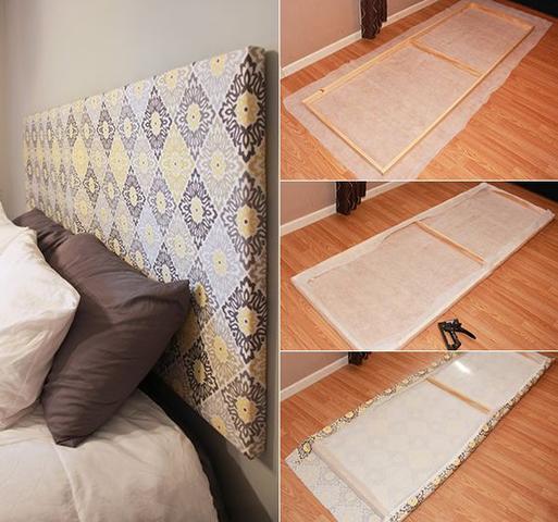 Einzigartige Kopfteile selbst gemacht: Inspiration von IKEA für dein Bett