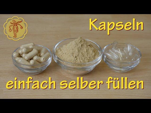 Die Vorteile des selbstständigen Befüllens von Kapseln