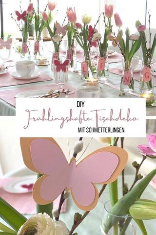 Kreative Ideen für selbstgemachte Tischdeko im Frühling Kreative Ideen für selbstgemachte Tischdeko im Frühling